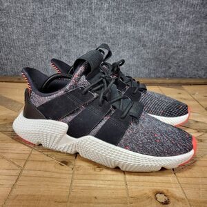 Adidas Prophere Athletic Shoes Sneakers Men's SZ 10.5 Primeknit Black Red CQ3022